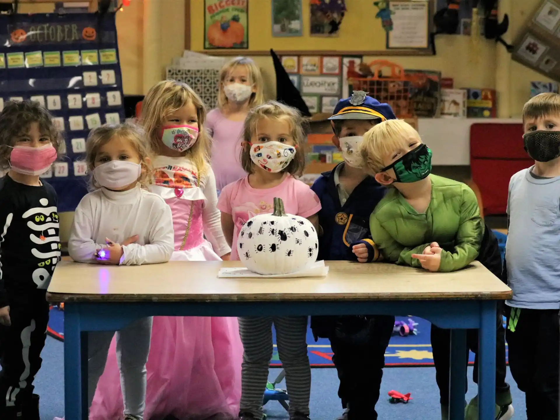 a group of children wearing clothing