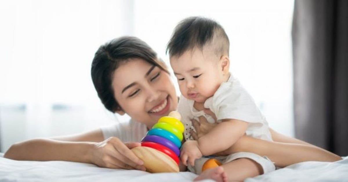 a person and a baby