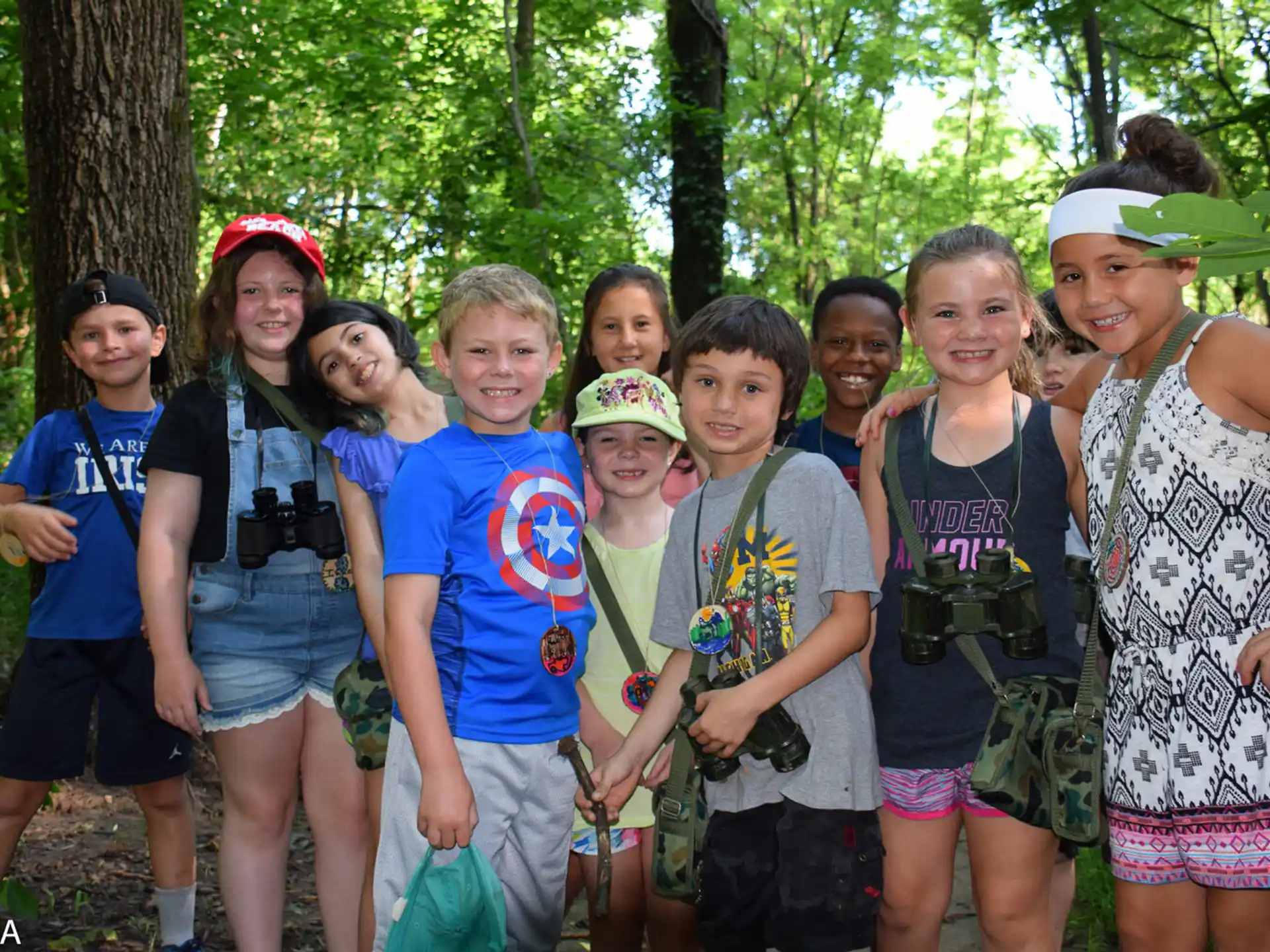 a group of people posing for a photo